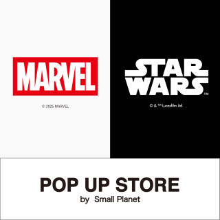 「MARVEL POP UP STORE」「STAR WARS POP UP STORE」