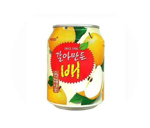 8F「東京純豆腐」にて
韓国の梨ジュースを無料サービス！